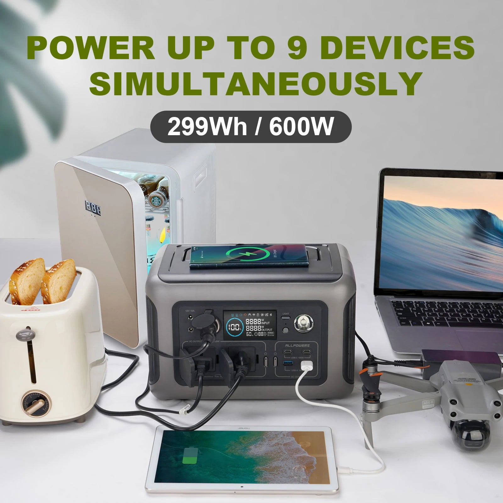 ALLPOWERS R600 Portable Powerstation for Camping and Home Backup - Ky Ky Kiwi