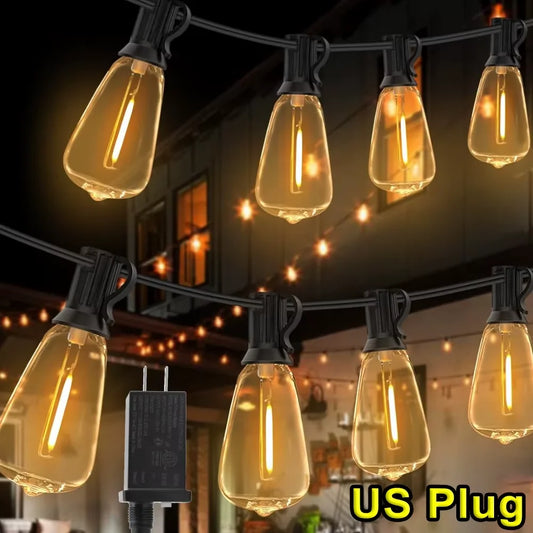 Outdoor LED Fairy String Lights for Garden and Party Decor - Ky Ky Kiwi
