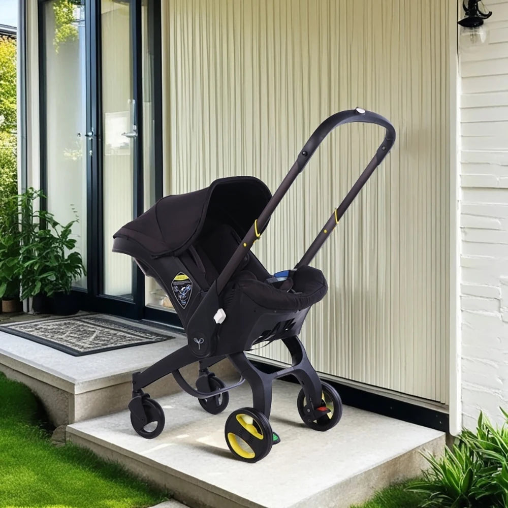 4-in-1 Baby Stroller Travel System With Compact Car Seat - Ky Ky Kiwi