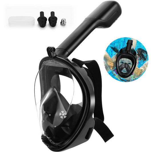 Professional Full Face Snorkel Mask for Ultimate Underwater Experience - Ky Ky Kiwi