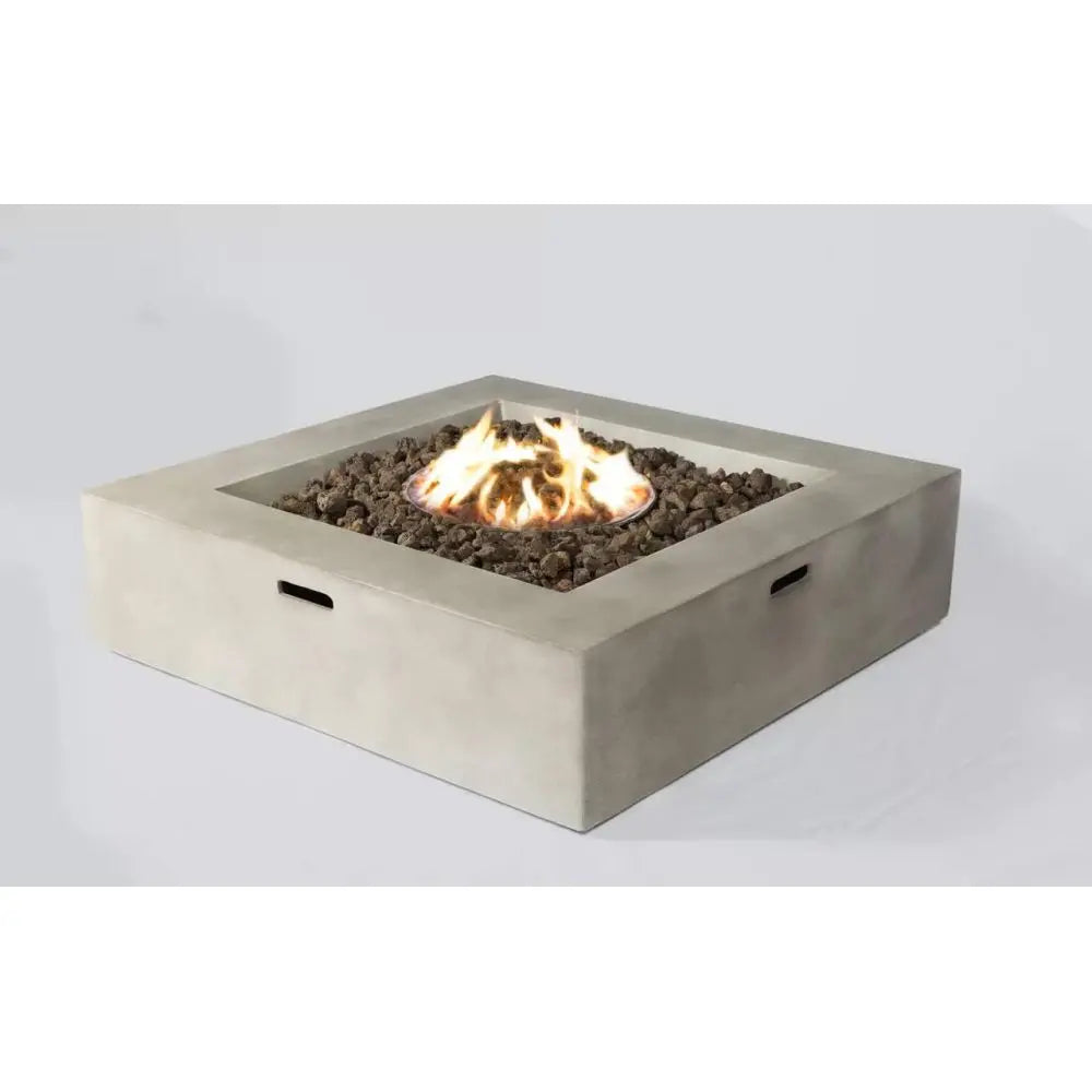 Concrete Outdoor Fire Pit Table for Modern Garden Enjoyment - Ky Ky Kiwi