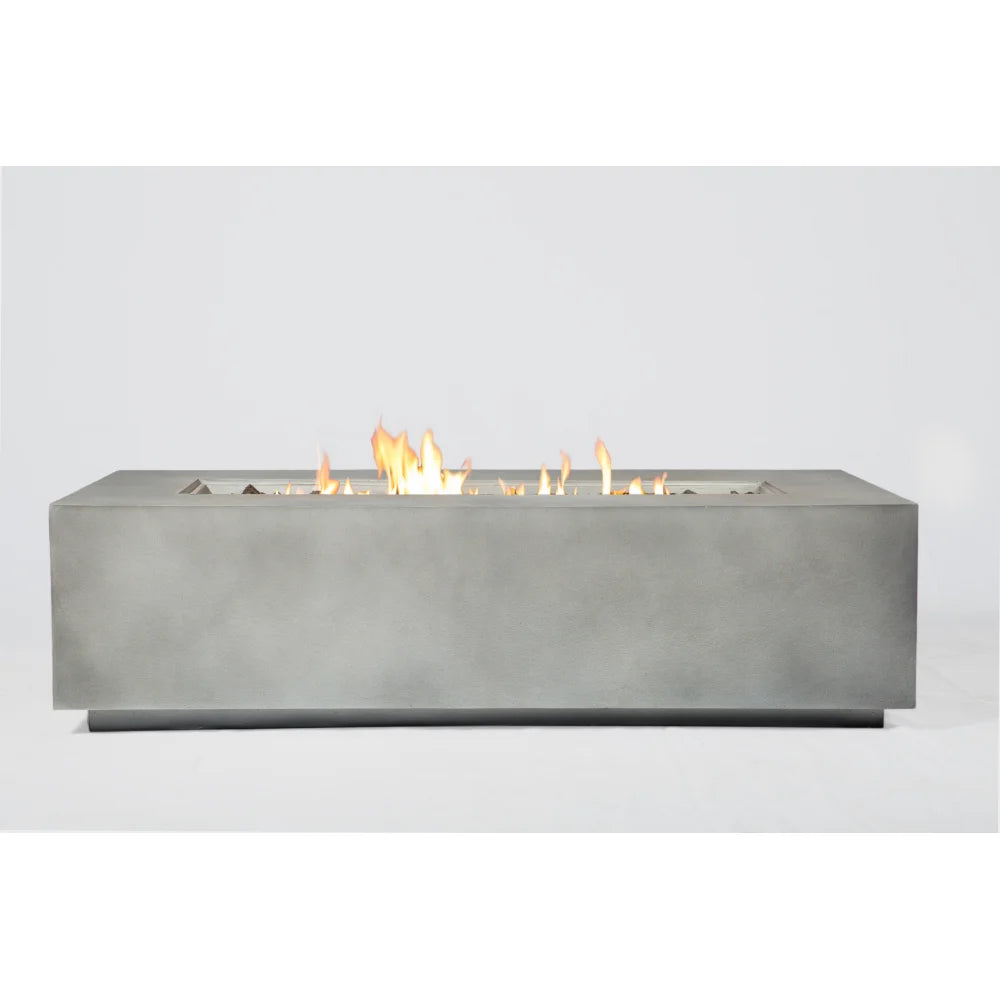 Modern Concrete Propane Fire Pit Table for Outdoor Gatherings - Ky Ky Kiwi