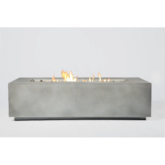 Modern Concrete Propane Fire Pit Table for Outdoor Gatherings - Ky Ky Kiwi