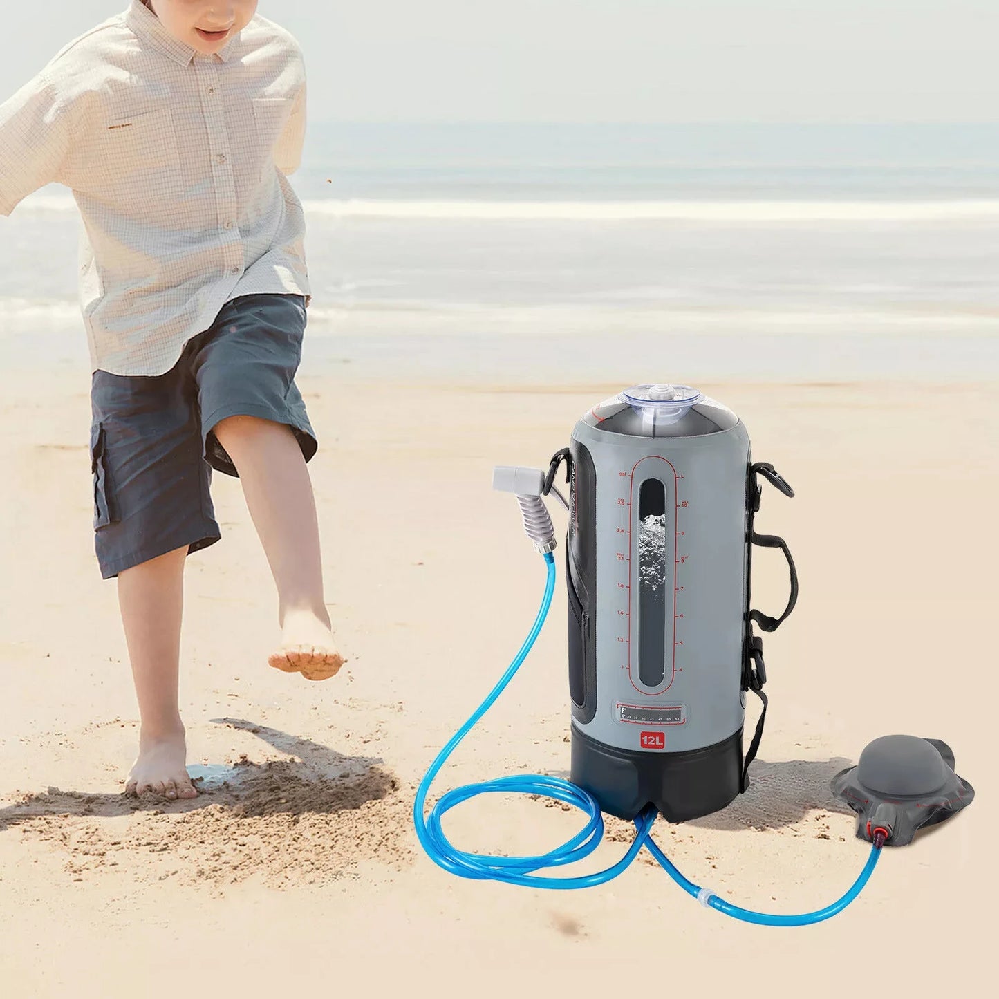 Portable Solar Camping Shower Bag for Outdoor Adventures - Ky Ky Kiwi