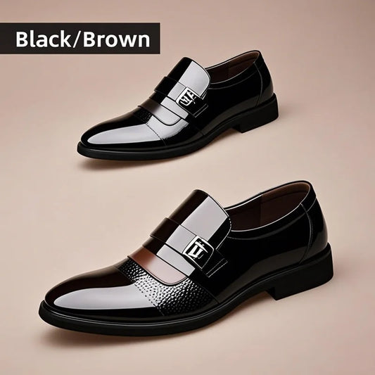 Men's Luxury Leather Oxfords for Wedding and Office Wear - Ky Ky Kiwi