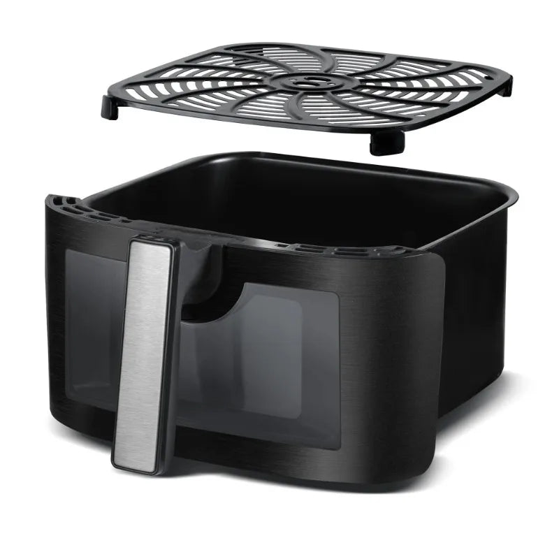 Gourmia Digital Window 8 qt Air Fryer, Black - Nonstick, Digital Display