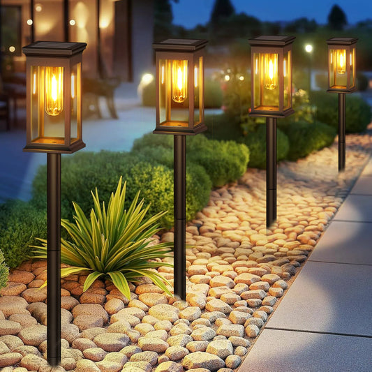 Upgraded Solar Lights for Yard and Garden Walkway Illumination - Ky Ky Kiwi