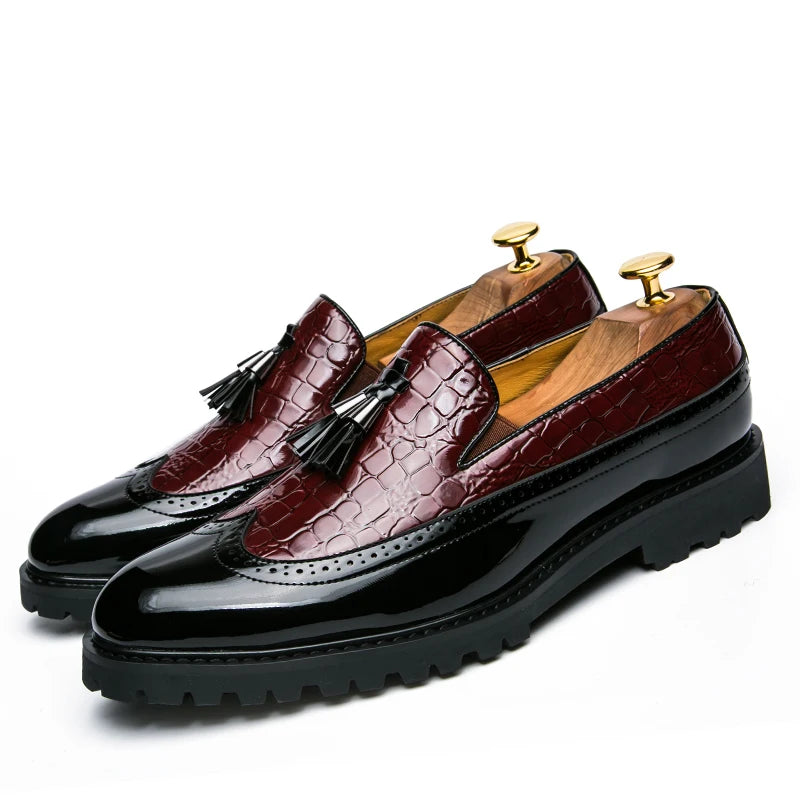 Men's Breathable Slip-On Loafers for Business and Weddings - Ky Ky Kiwi