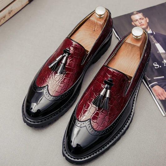 Men's Breathable Slip-On Loafers for Business and Weddings - Ky Ky Kiwi