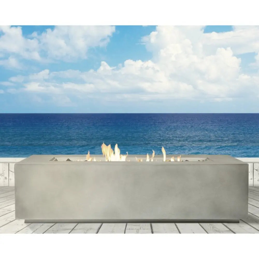 Modern Concrete Propane Fire Pit Table for Outdoor Gatherings - Ky Ky Kiwi