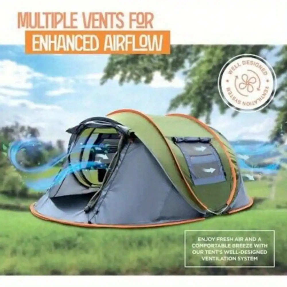 Easy Pop Up Camping Tent for Family Adventures - Ky Ky Kiwi