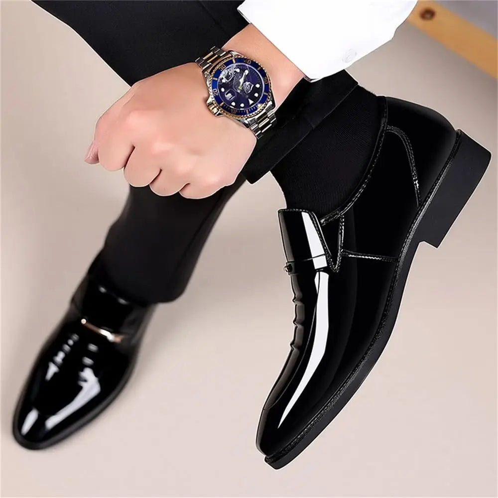 Men's Formal Slip-On Loafers Comfortable Oxford Dress Shoes - Ky Ky Kiwi
