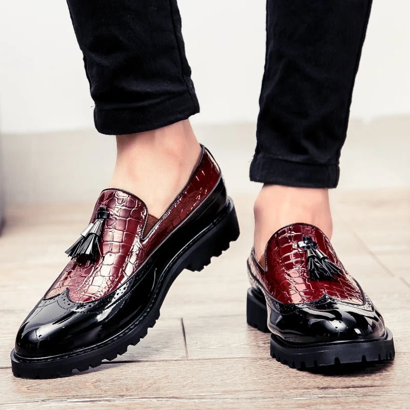 Men's Breathable Slip-On Loafers for Business and Weddings - Ky Ky Kiwi