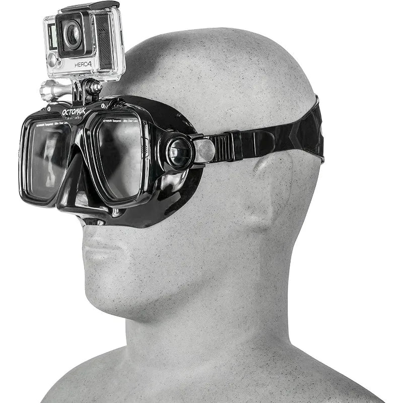 Scuba Diving Mask with GoPro Mount for Ultimate Underwater Adventure - Ky Ky Kiwi