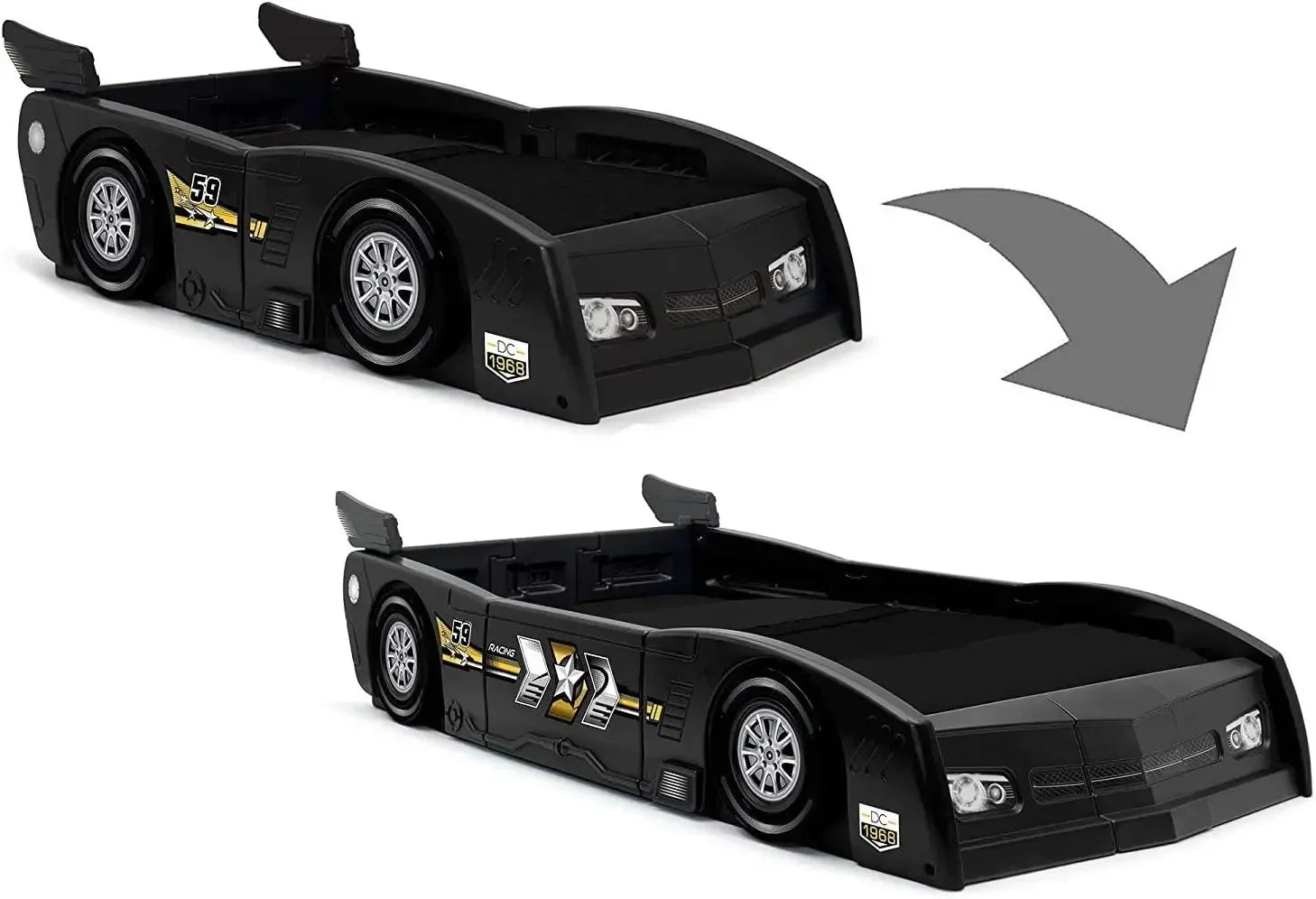 Grand Prix Racing Toddler Bed for Little Speedsters - Ky Ky Kiwi
