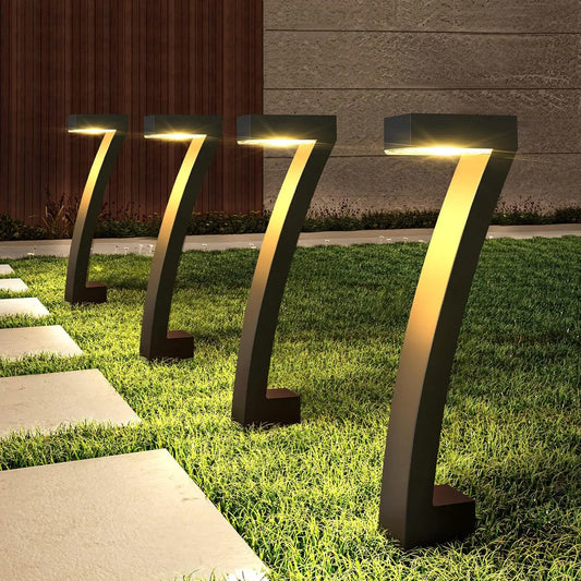 Solar Powered Outdoor Pathway Lights for Garden and Walkway - Ky Ky Kiwi