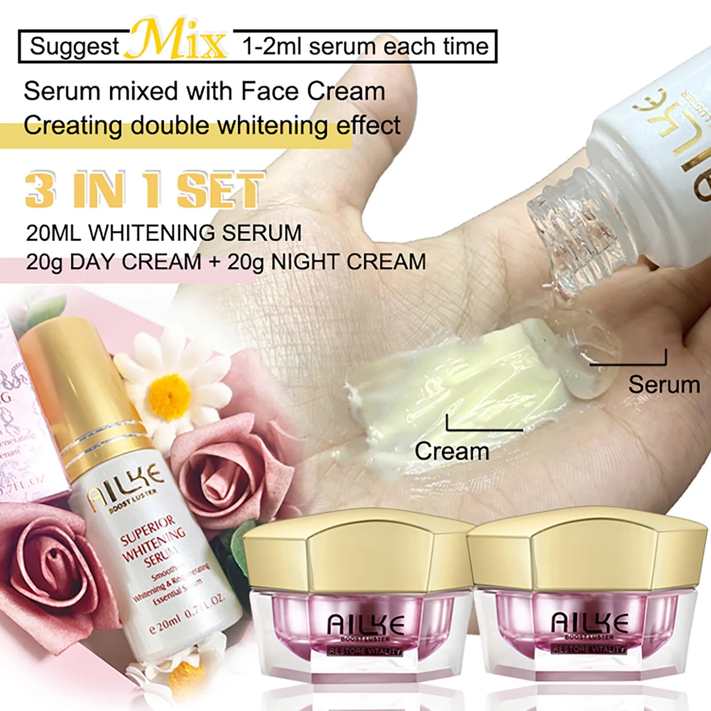 AILKE Dark Spot Correcting Face Cream for Glowing Hydration - Ky Ky Kiwi