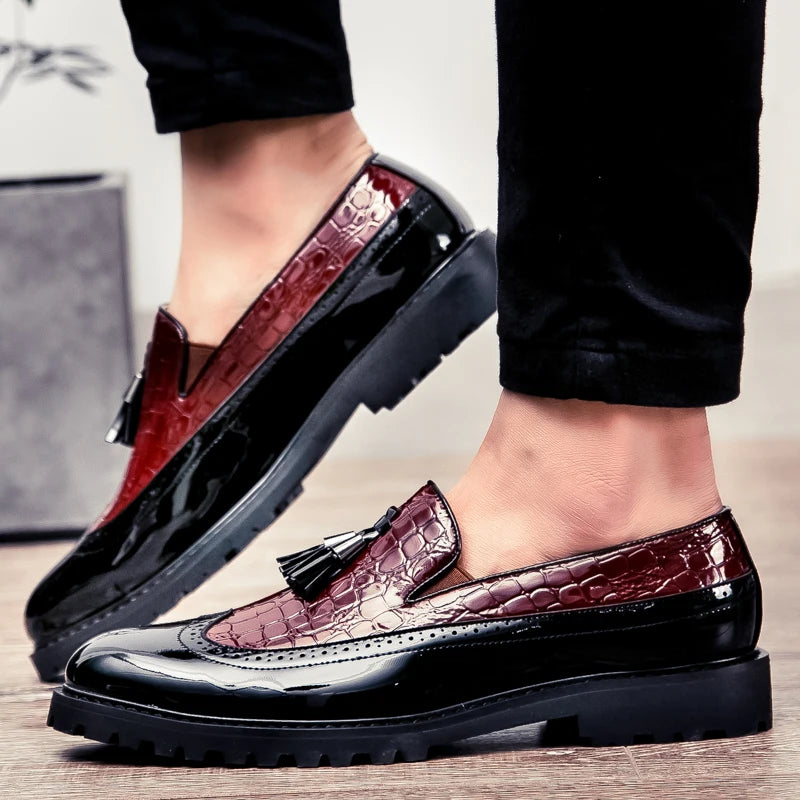 Men's Breathable Slip-On Loafers for Business and Weddings - Ky Ky Kiwi