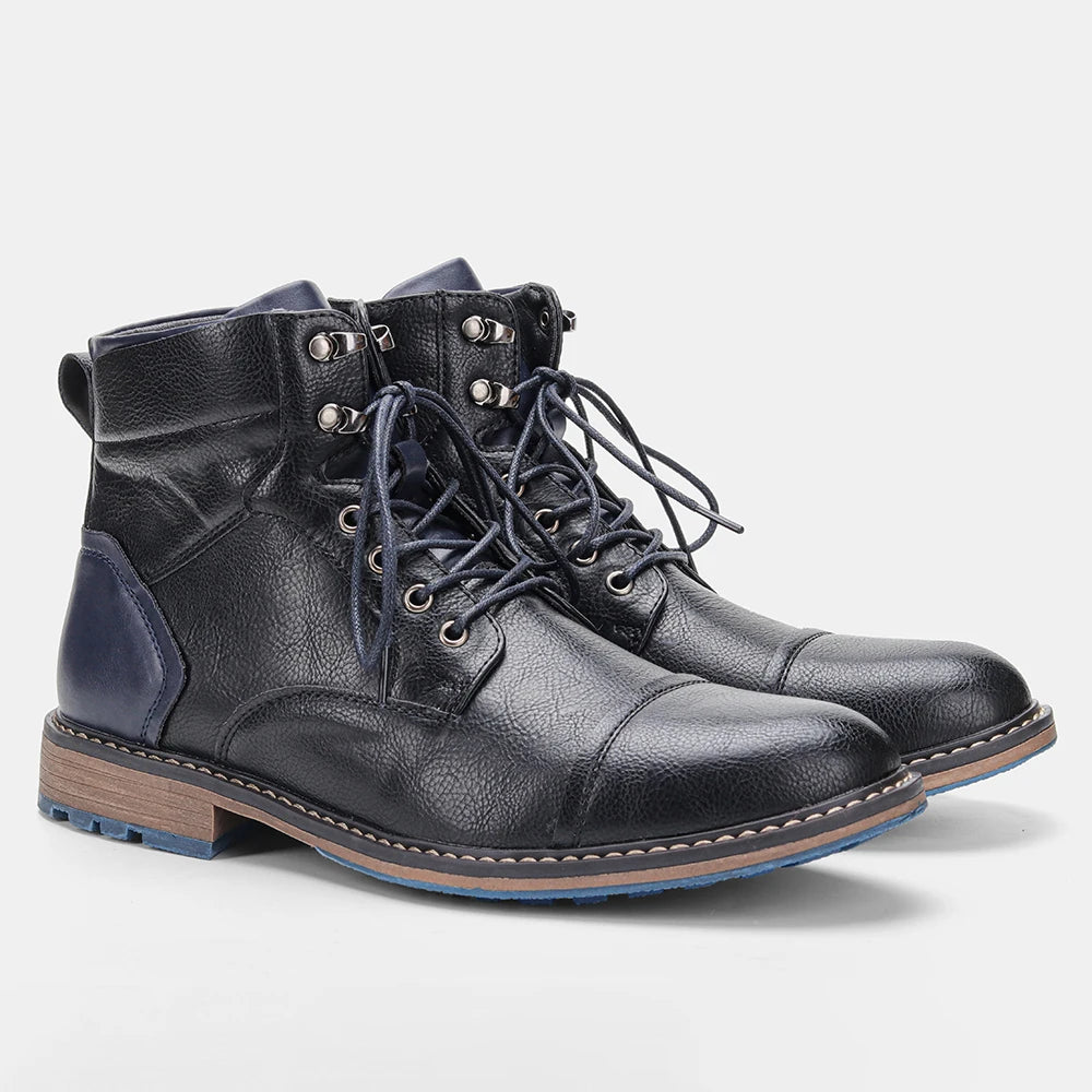 Men's Casual Ankle Boots for Comfortable Everyday Wear - Ky Ky Kiwi
