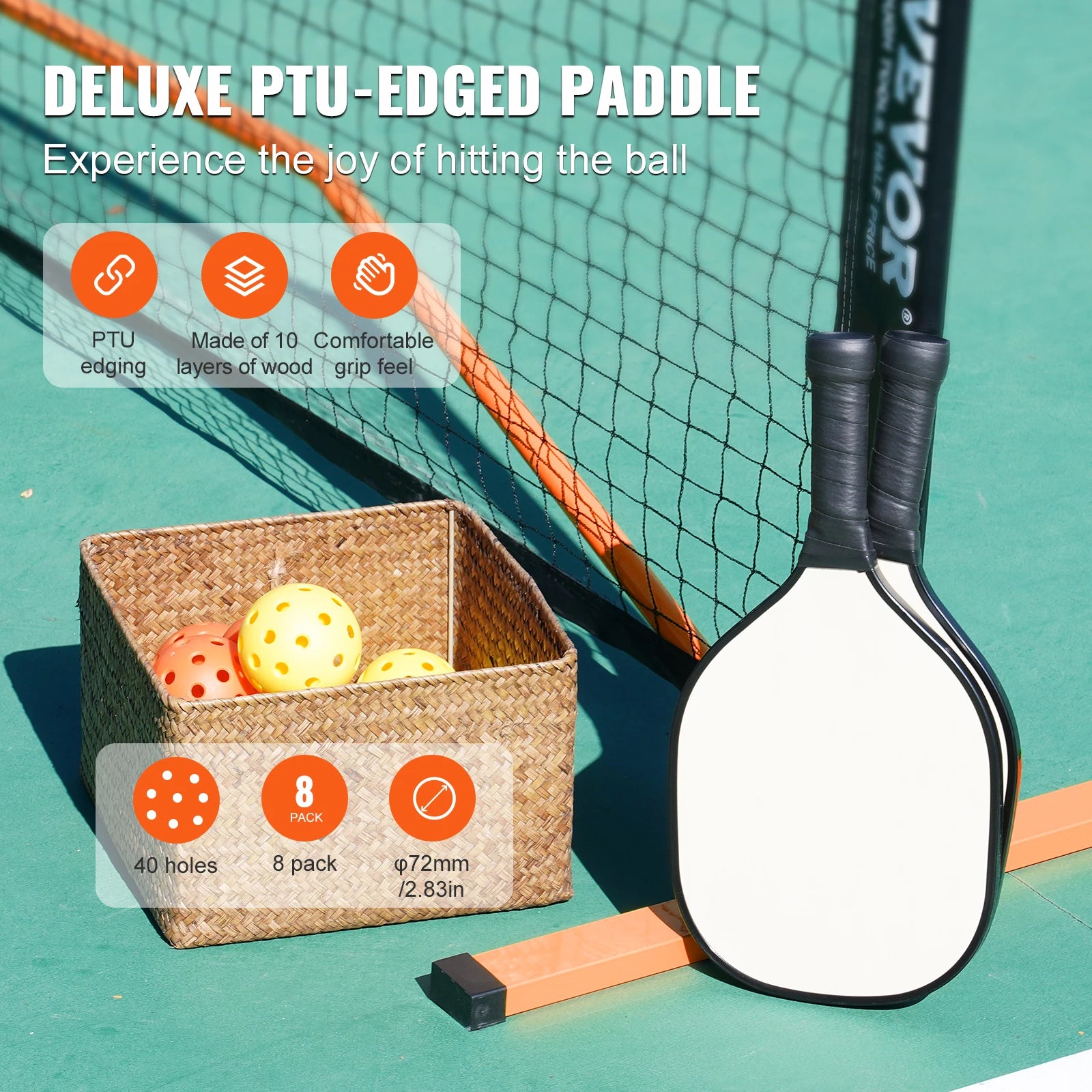 Portable Pickleball Net System for Indoor and Outdoor Fun - Ky Ky Kiwi