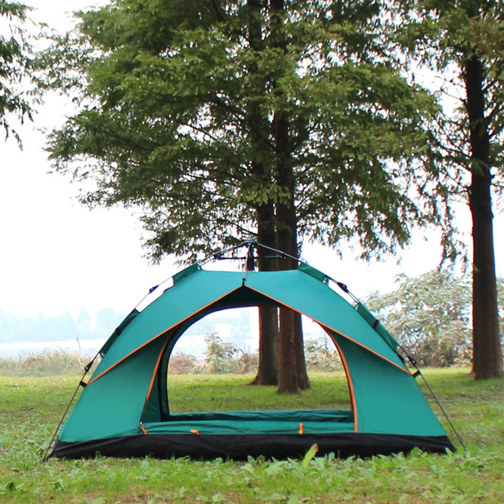 Water-Resistant Portable Pop Up Tent for Family Camping Adventures - Ky Ky Kiwi
