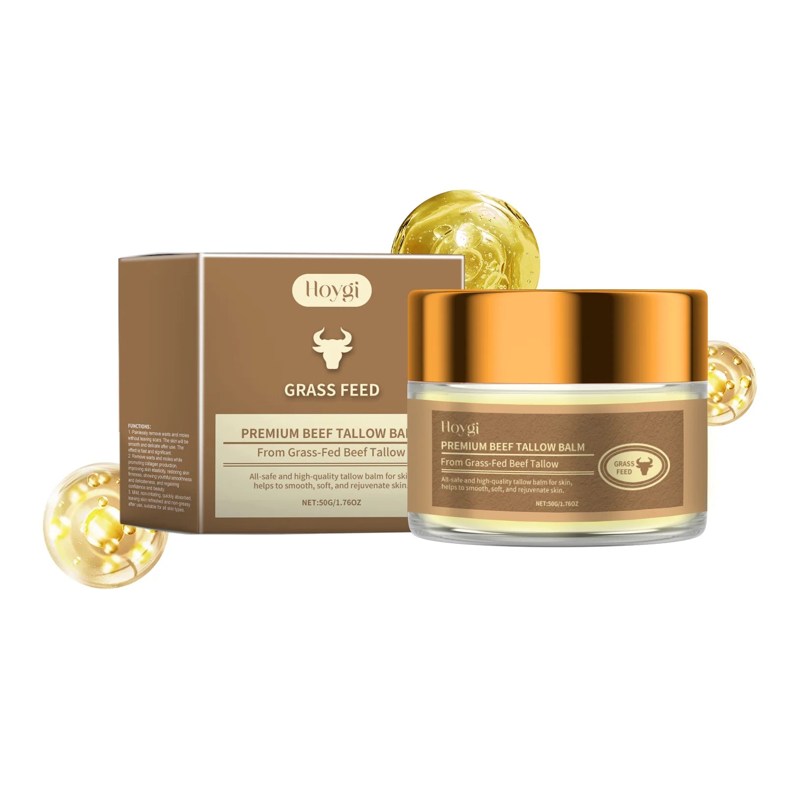 Bovine Fat Honey Moisturizing Cream for Nourished and Soft Skin - Ky Ky Kiwi