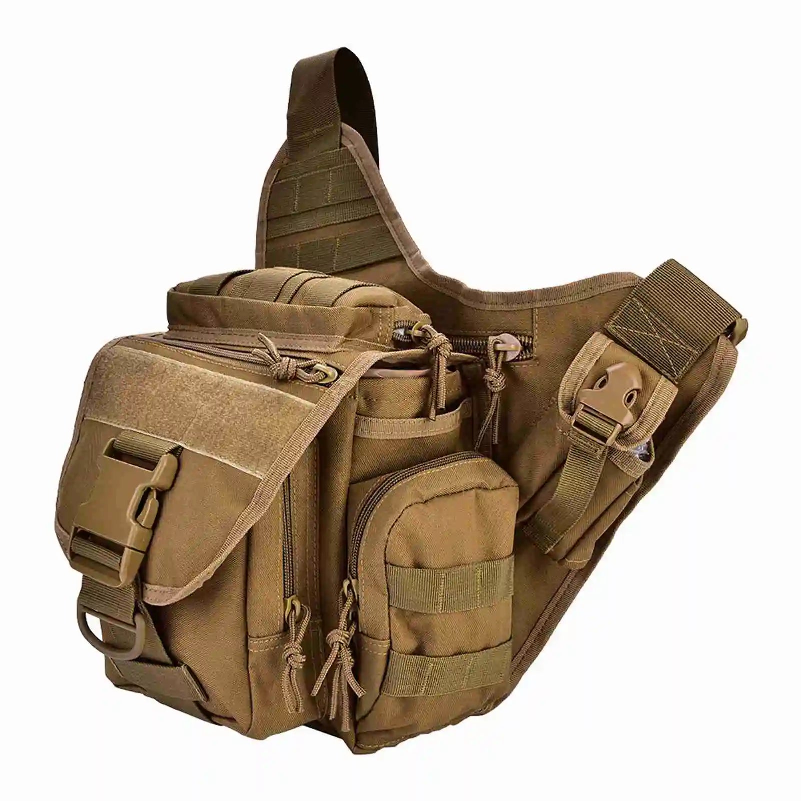 Durable Men Military Chest Bag for Travel and Outdoor Adventures - Ky Ky Kiwi