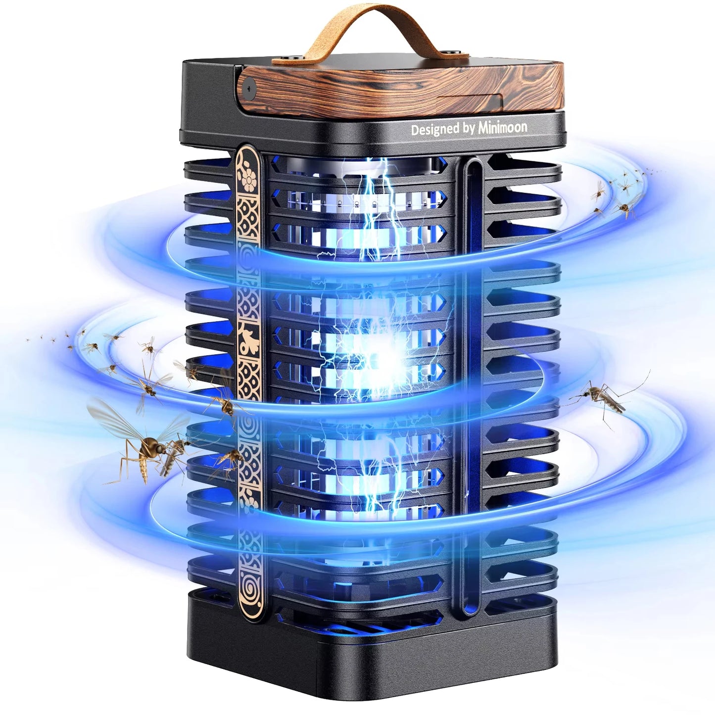 Minimoon High-Voltage Outdoor Mosquito Zapper for Effective Insect Control - Ky Ky Kiwi