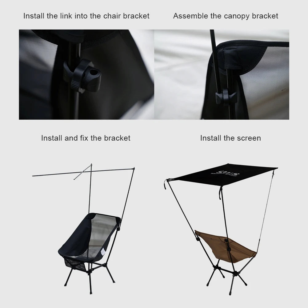 Ultralight Folding Chair for Outdoor Camping and Hiking - Ky Ky Kiwi