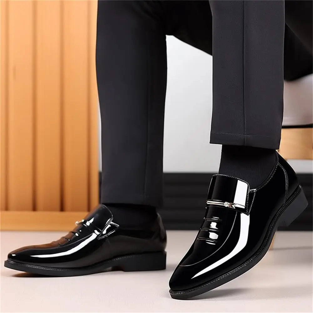 Men's Formal Slip-On Loafers Comfortable Oxford Dress Shoes - Ky Ky Kiwi
