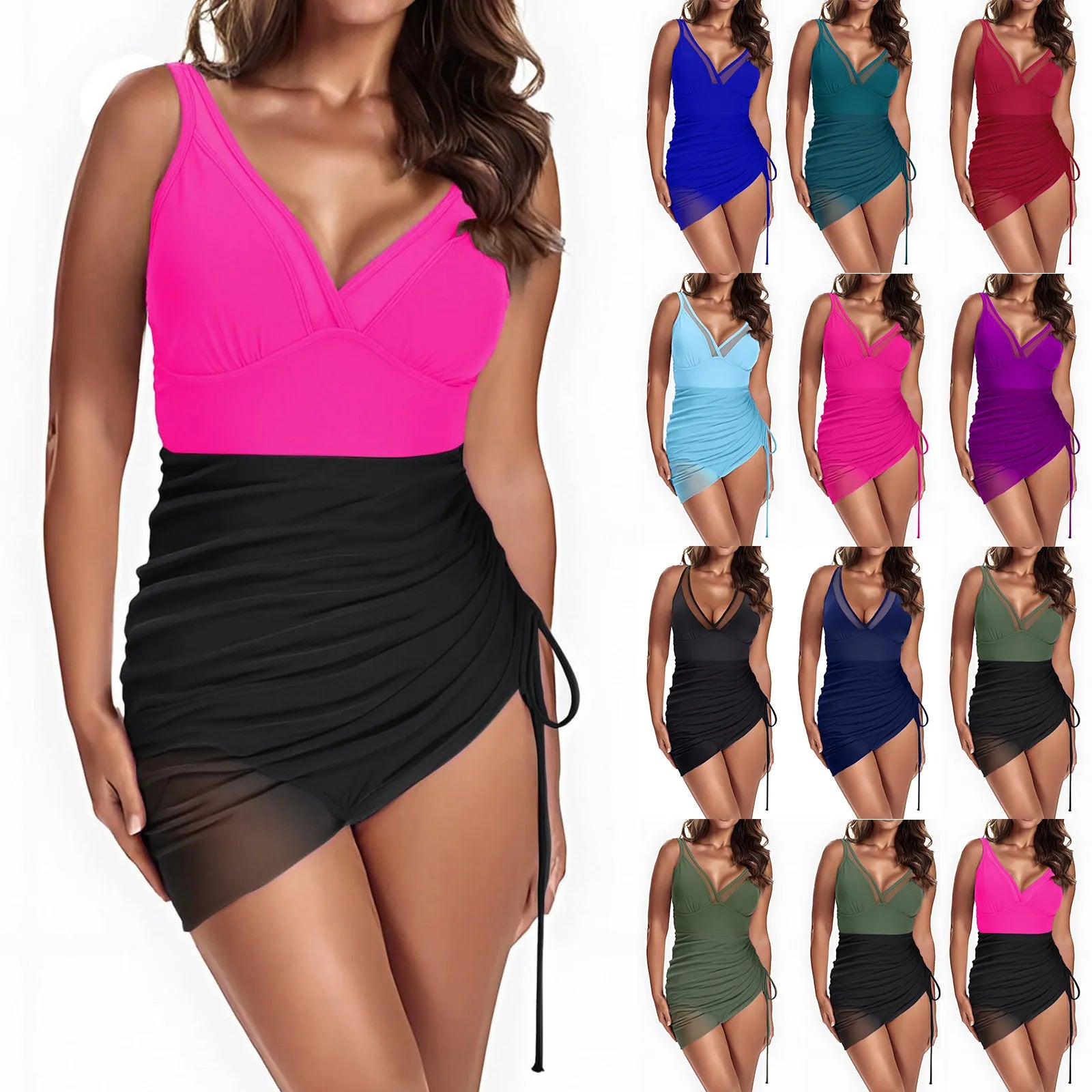 Sexy Push Up One Piece Monokini Swimwear for Women - Ky Ky Kiwi