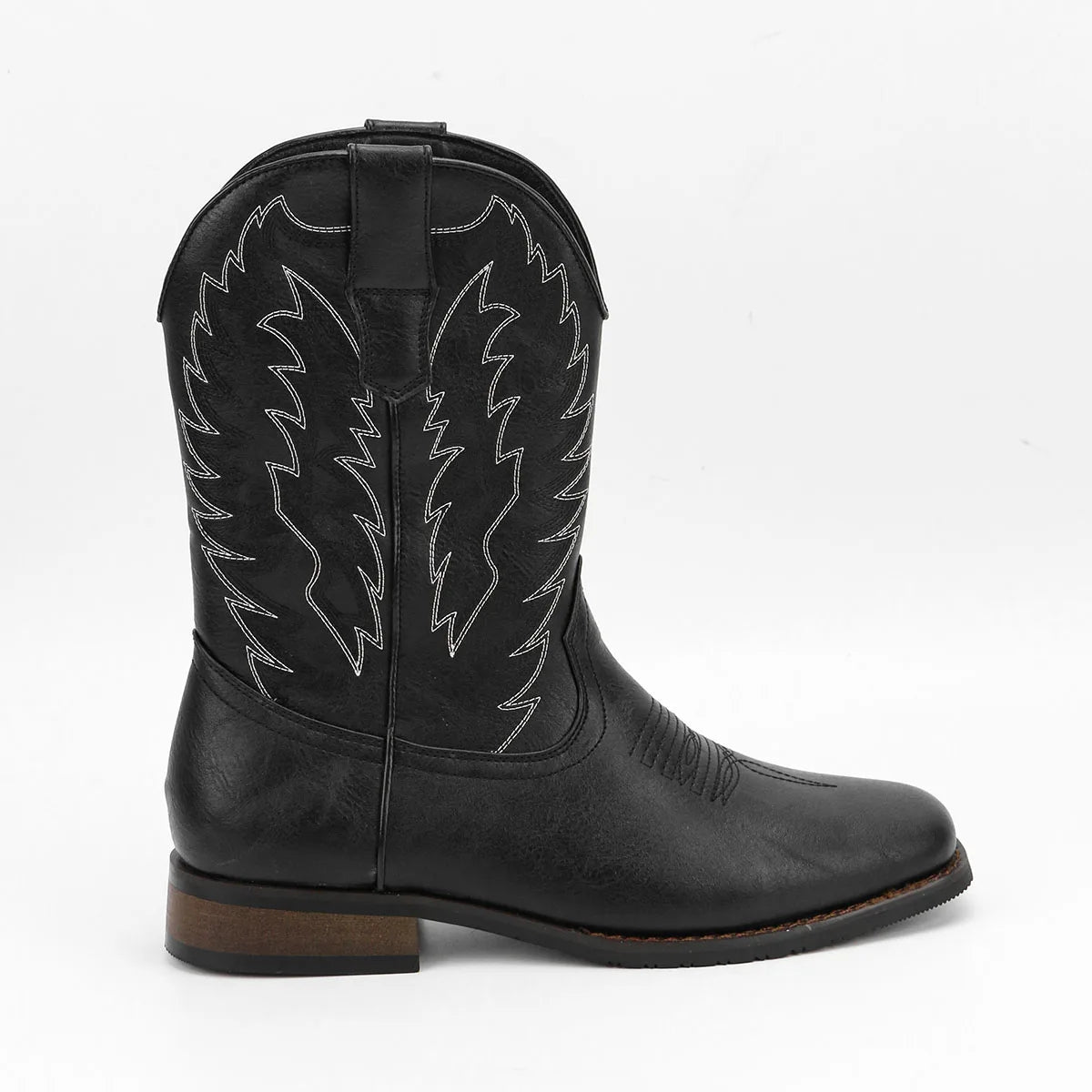 Men's Stylish Phoenix Embroidered Western Cowboy Boots - Ky Ky Kiwi