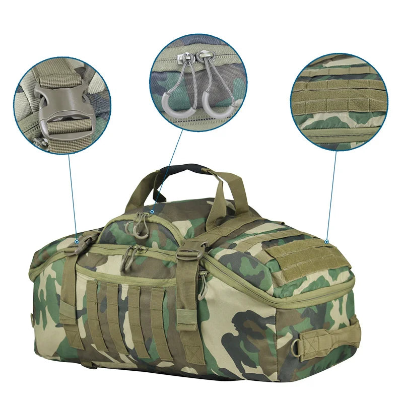 Outdoor Tactical Backpack for Hiking Camping and Travel - Ky Ky Kiwi