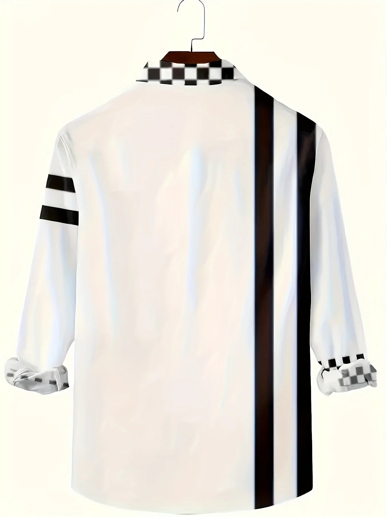Men's Printed Polo Shirt for Casual Spring and Autumn Wear - Ky Ky Kiwi