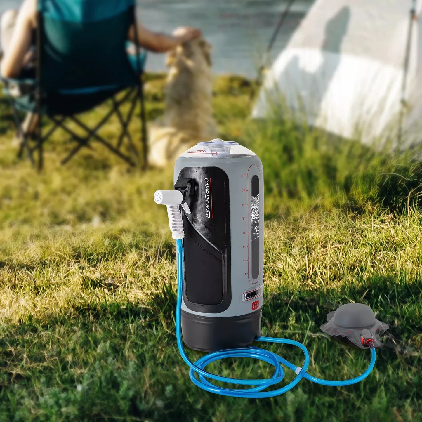 Portable Solar Camping Shower Bag for Outdoor Adventures - Ky Ky Kiwi