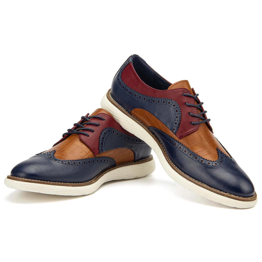 Men's Lace-Up Oxford Dress Shoes for Casual Fashion - Ky Ky Kiwi