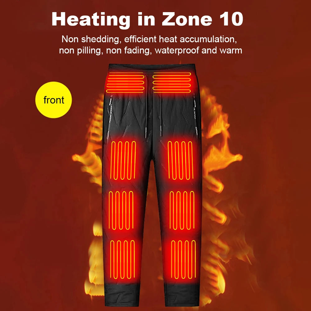 Unisex Heated Trousers With 10 Heating Zones For Winter - Ky Ky Kiwi