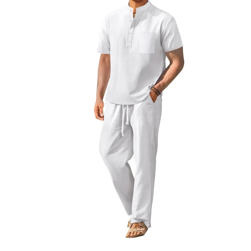Men's Casual Two Piece Outfit for Stylish Spring and Summer - Ky Ky Kiwi