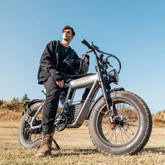Coswheel Powerful Electric Bike Fat Tire Off-Road Ebike - Ky Ky Kiwi