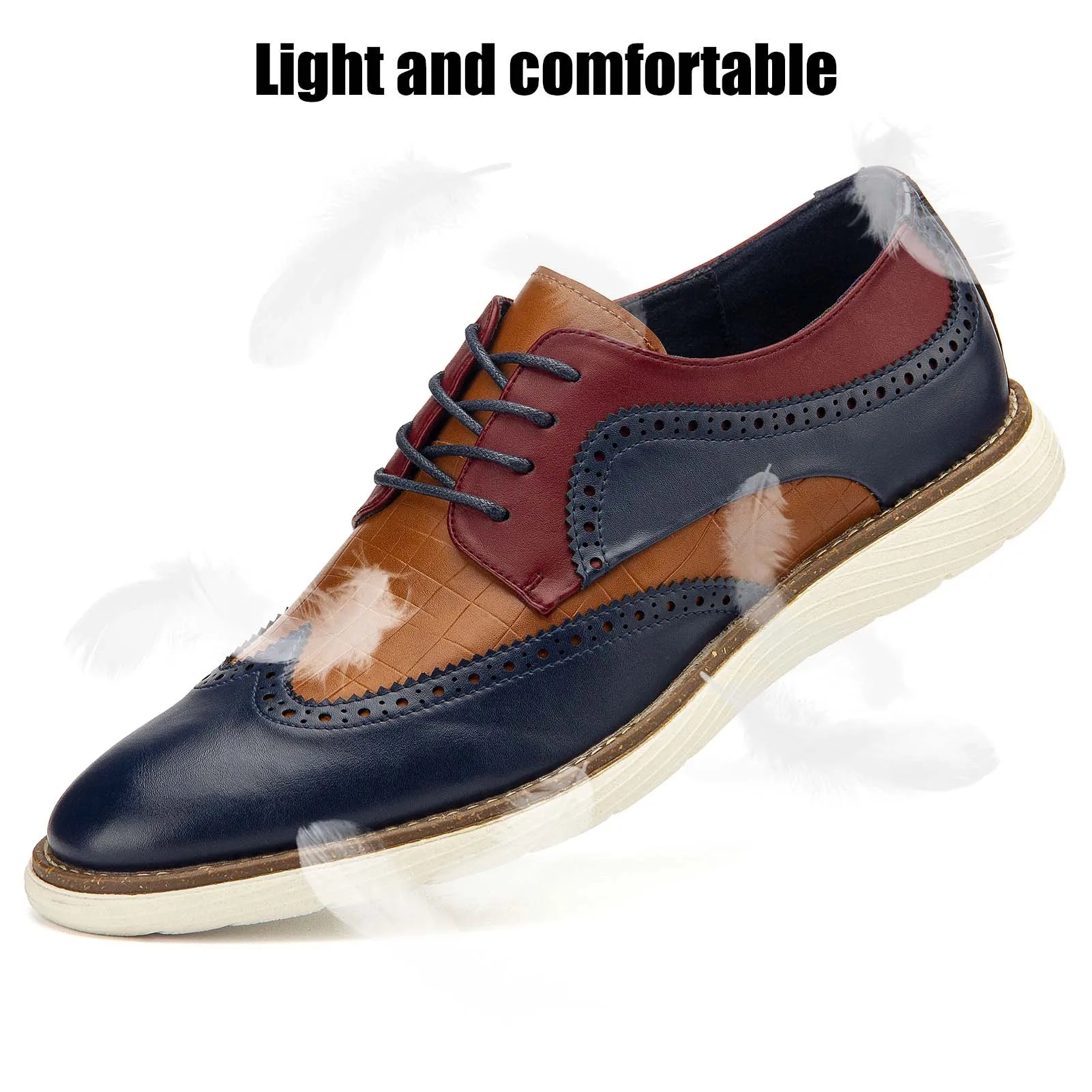 Men's Lace-Up Oxford Dress Shoes for Casual Fashion - Ky Ky Kiwi