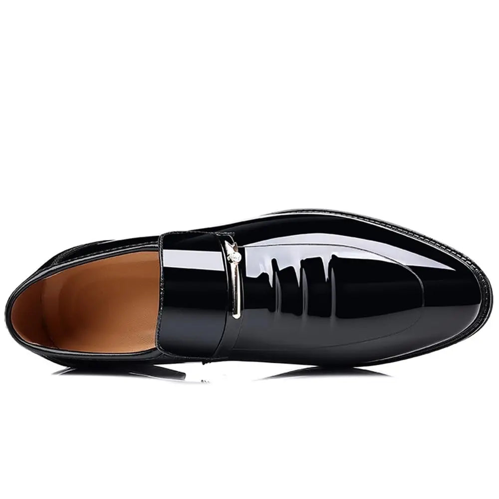 Men's Formal Slip-On Loafers Comfortable Oxford Dress Shoes - Ky Ky Kiwi