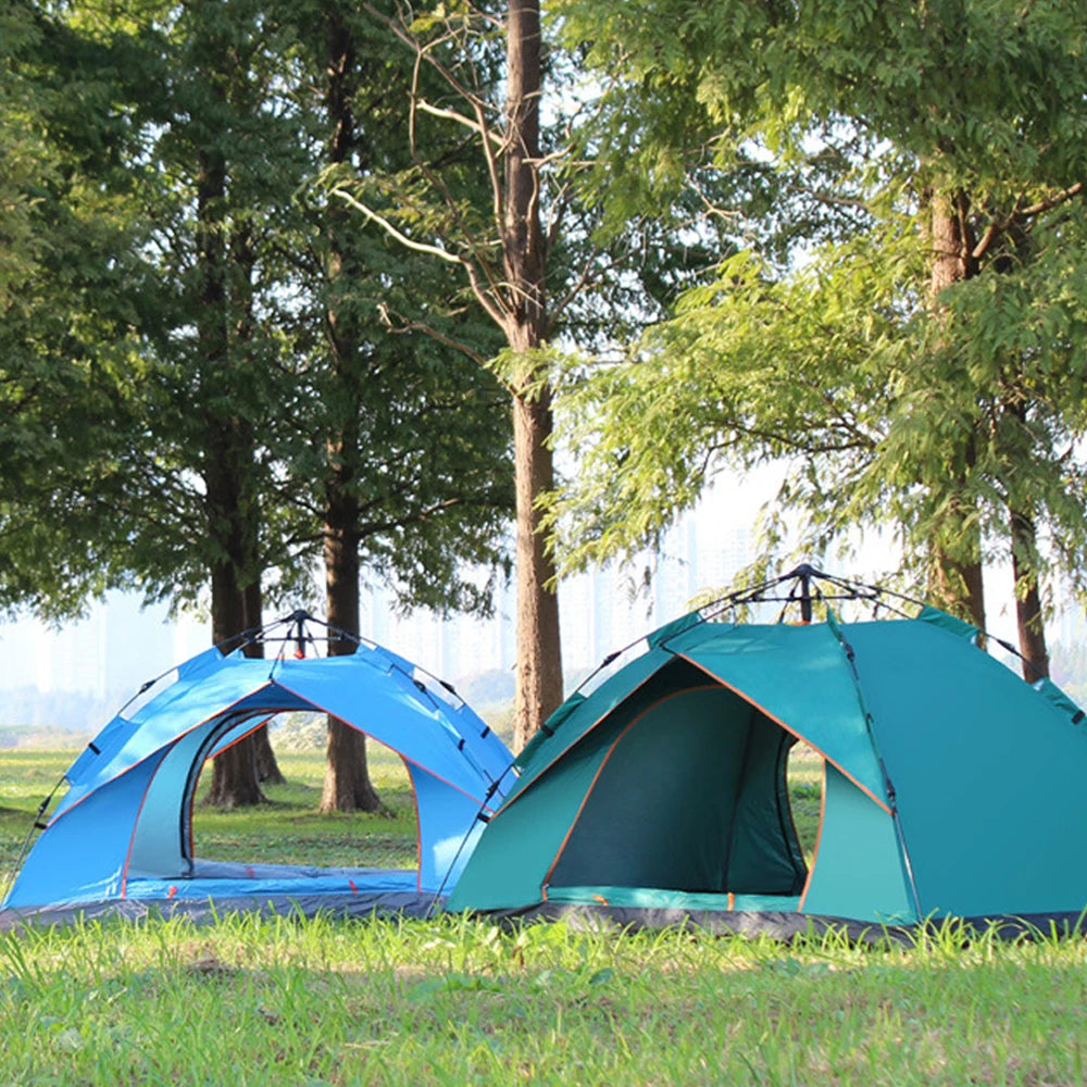 Water-Resistant Portable Pop Up Tent for Family Camping Adventures - Ky Ky Kiwi