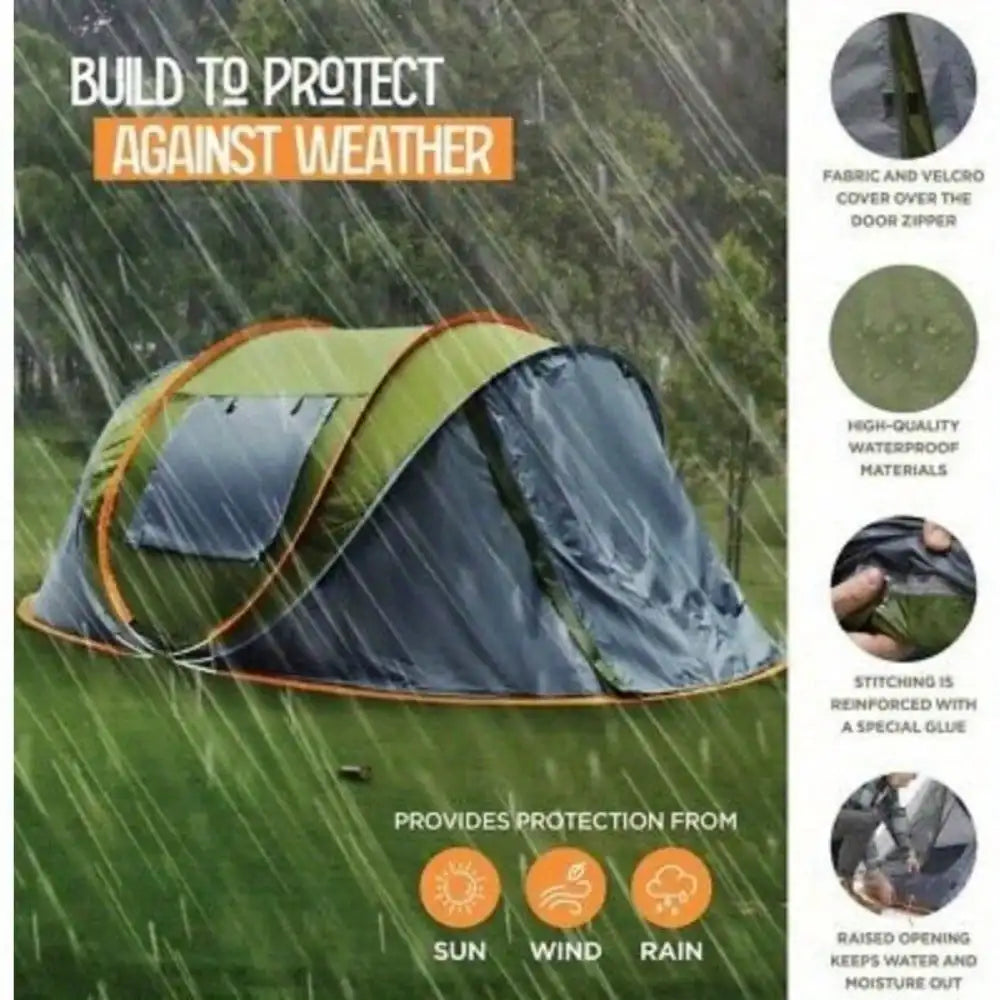 Easy Pop Up Camping Tent for Family Adventures - Ky Ky Kiwi