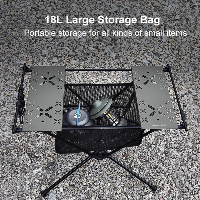 WESTTUNE Portable Folding Camping Table with Storage Bag - Ky Ky Kiwi