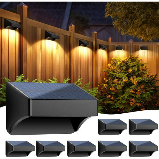 Solar Fence Lights Outdoor Waterproof RGB Deck Lighting Solution - Ky Ky Kiwi