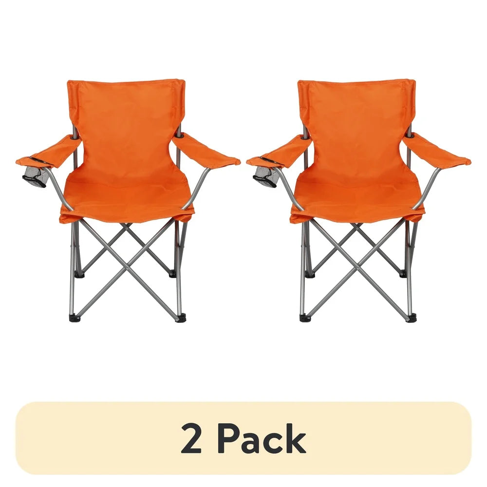 Folding Camp Chairs with Cup Holder for Outdoor Adventures - Ky Ky Kiwi
