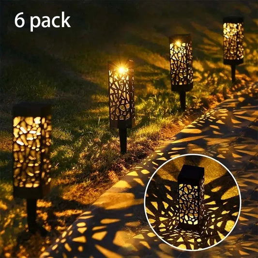 Solar Powered LED Garden Stake Lights for Outdoor Decoration - Ky Ky Kiwi