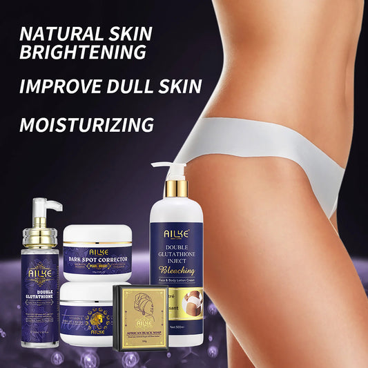 AILKE Double Glutathione and Vitamin C Skin Care Set - Ky Ky Kiwi