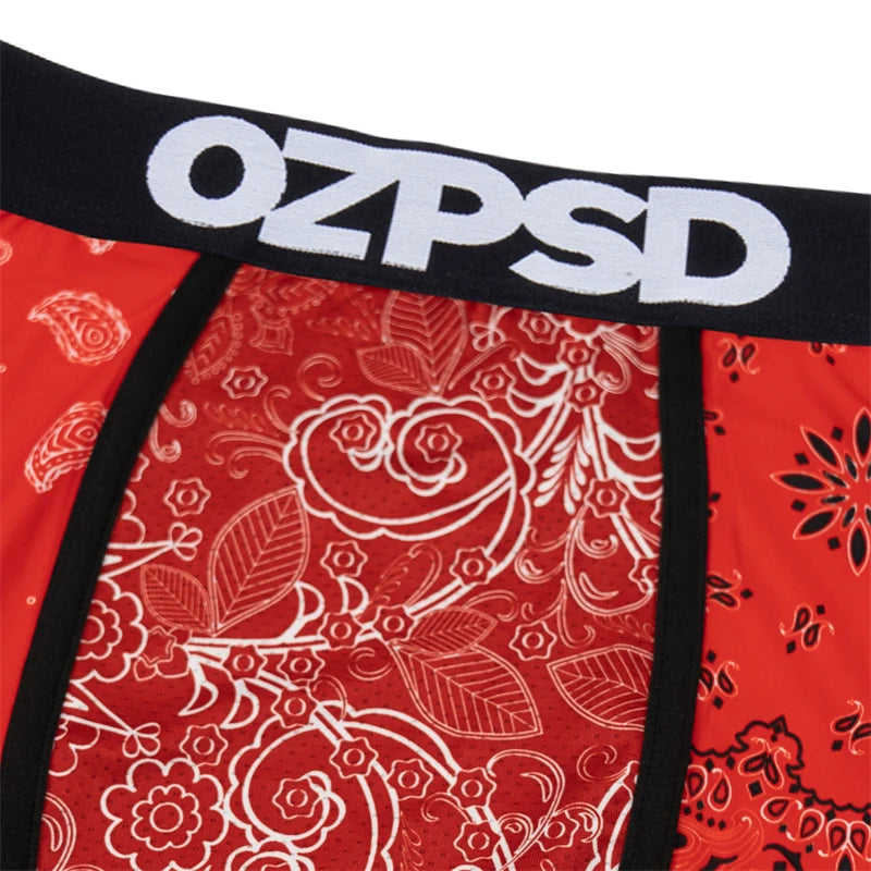 Breathable Printed Boxer Underwear for Men - 5 Piece Set - Ky Ky Kiwi