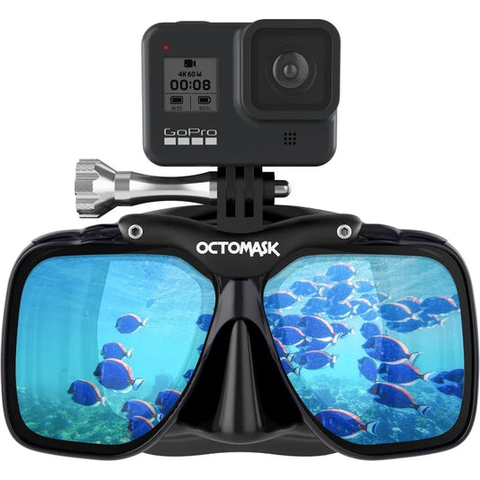 Scuba Diving Mask with GoPro Mount for Ultimate Underwater Adventure - Ky Ky Kiwi